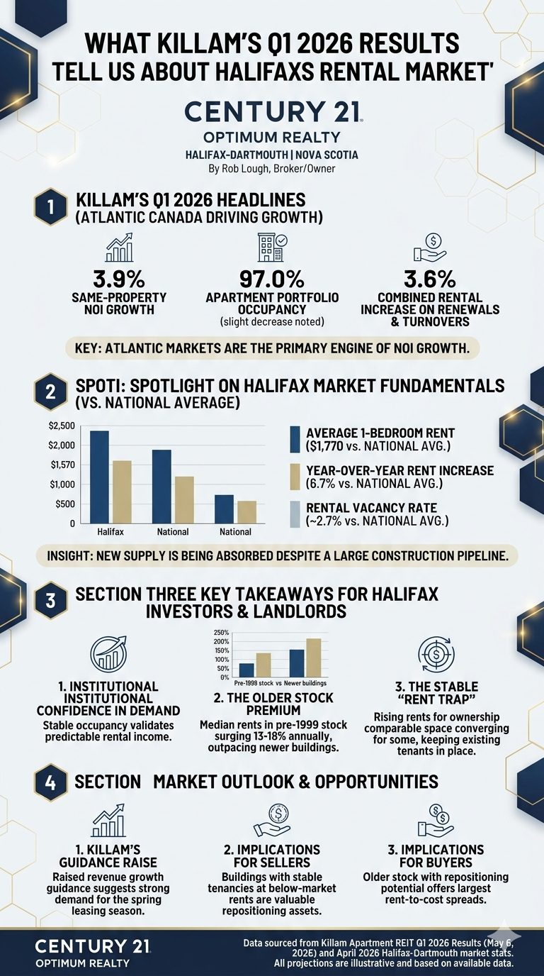 What Killam's Q1 2026 Results Tell Us About Halifax's Rental Market